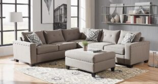 L-Shaped Sofas with Ottoman